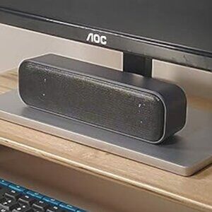 USB Computer /Laptop Speaker w Stereo Sound Portable Mini Soundbar